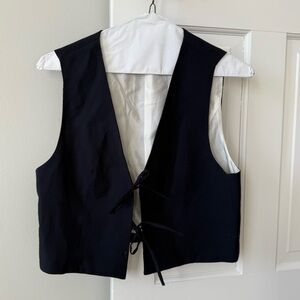 Zara Tie Front Vest Top